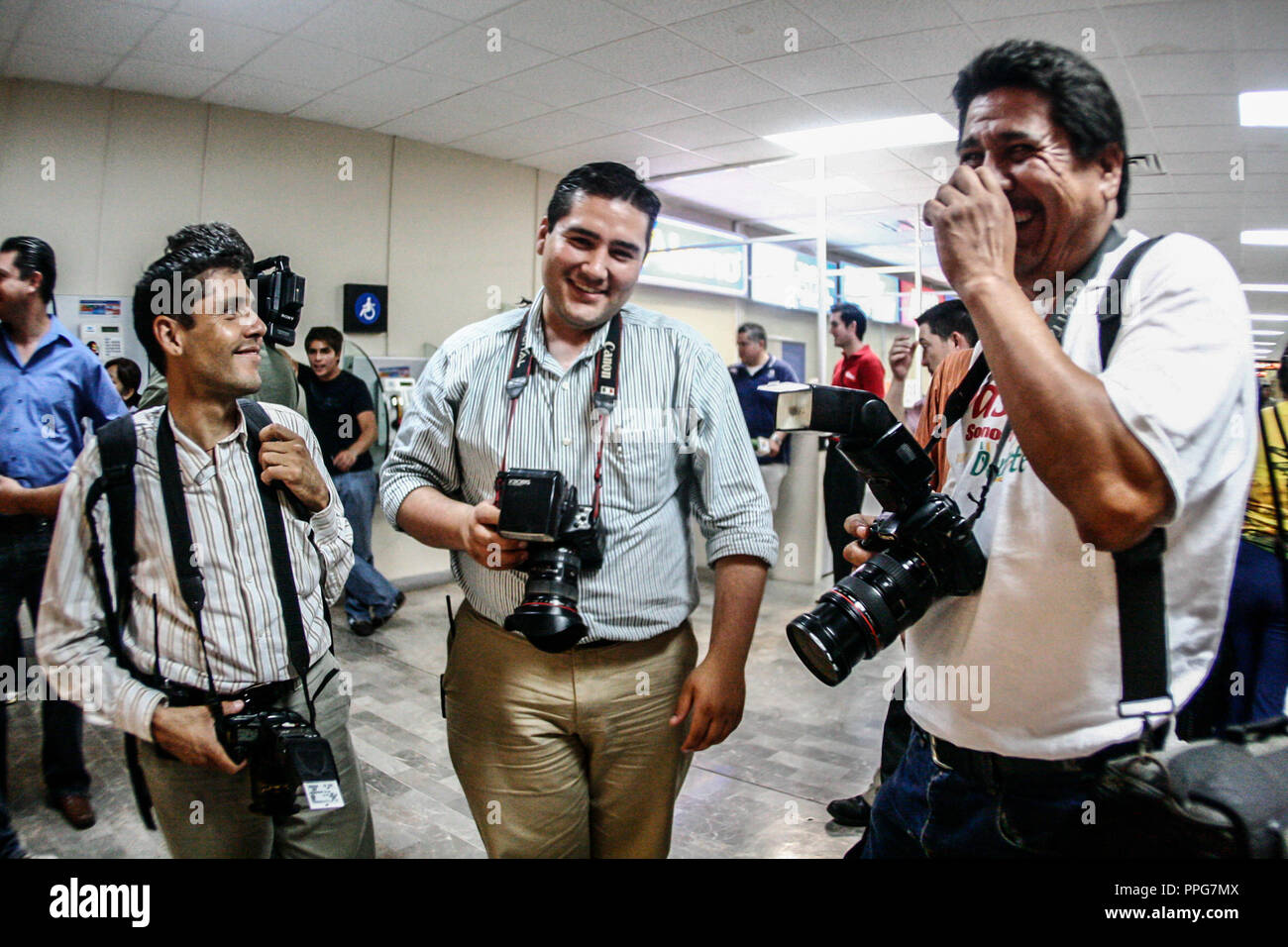 Fausto Ibarra, Fotografo  (Foto:Luis Gutierrez) Stock Photo