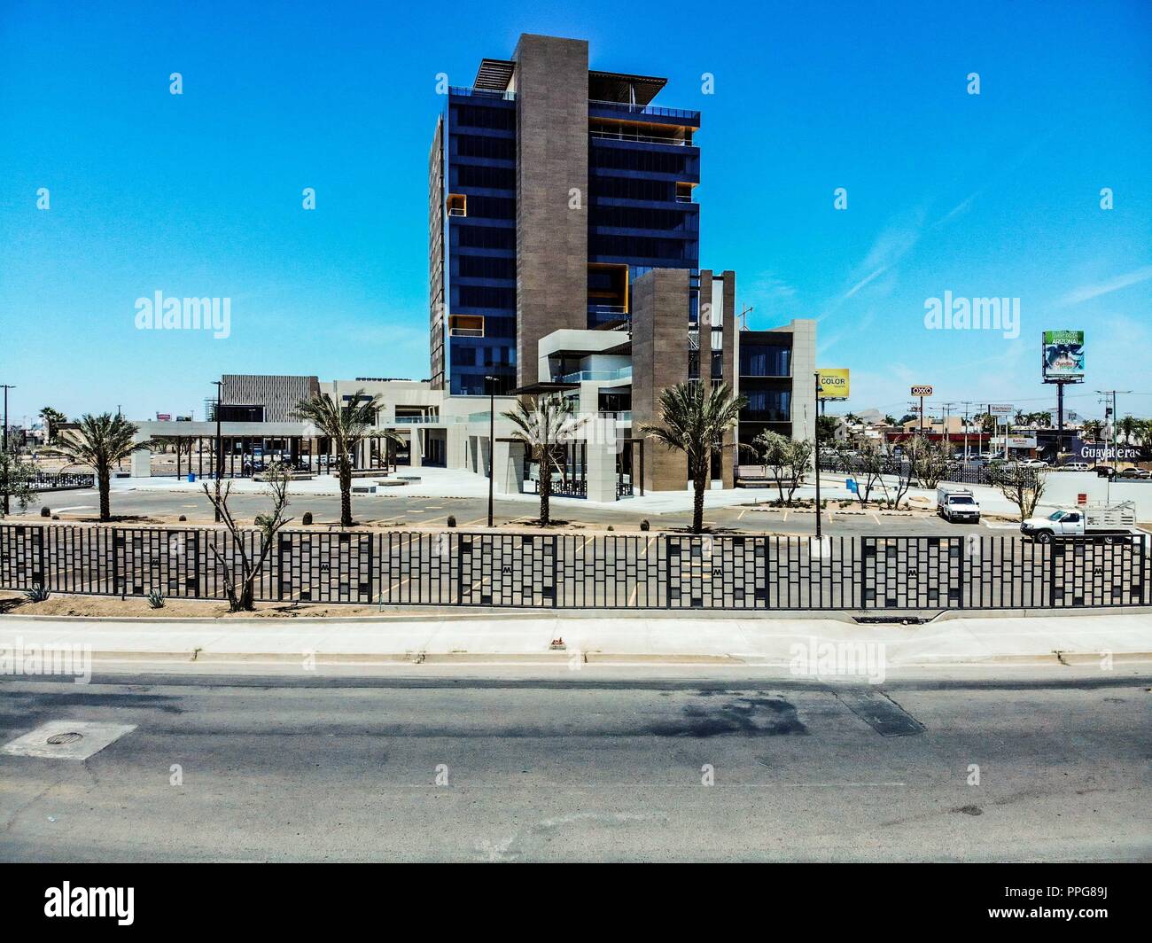 Metrocentro Tower in Hermosillo, Sonora. commercial center and business