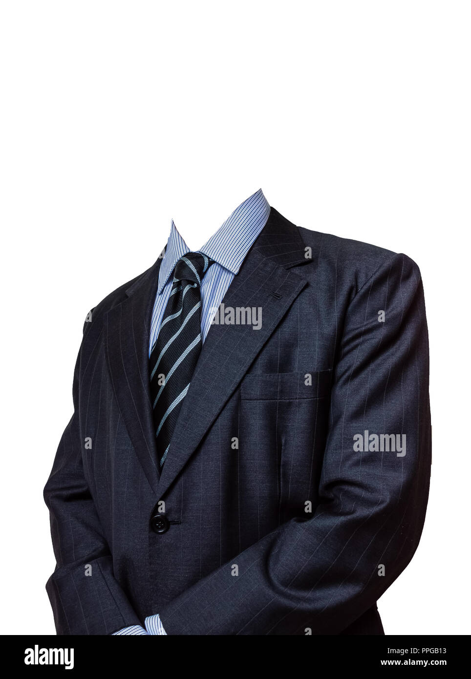Suit isolated on white background Stock Photo - Alamy