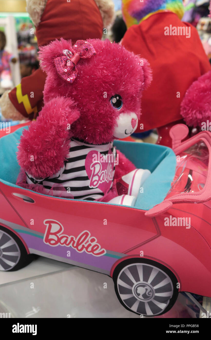 build a bear barbie car