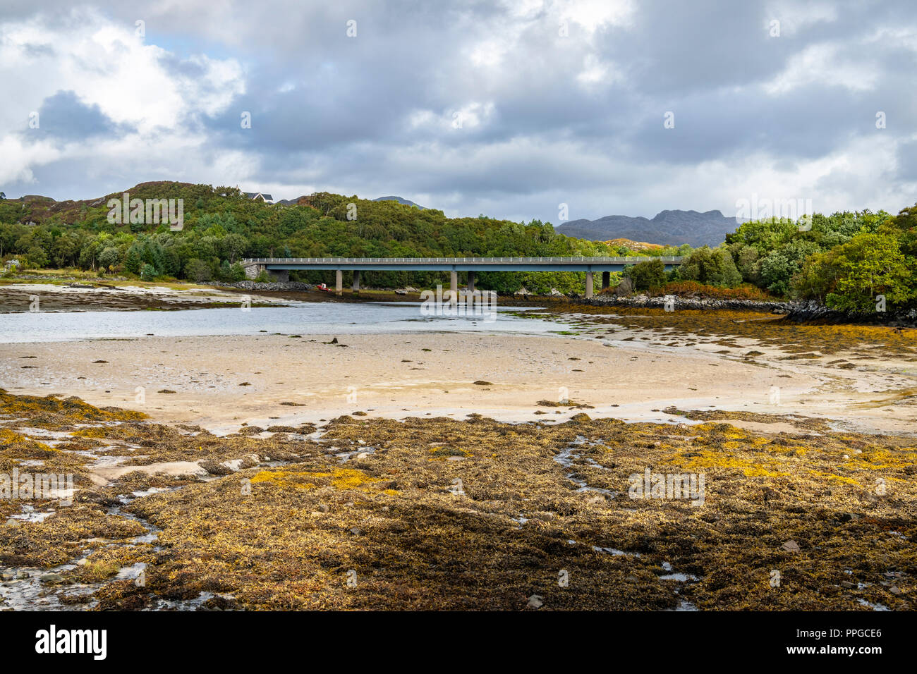 Morar Beach, Argyll and Bute, Scotland Stock Photo