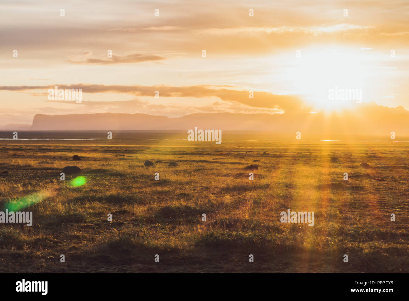 Wonders of Iceland Stock Photo