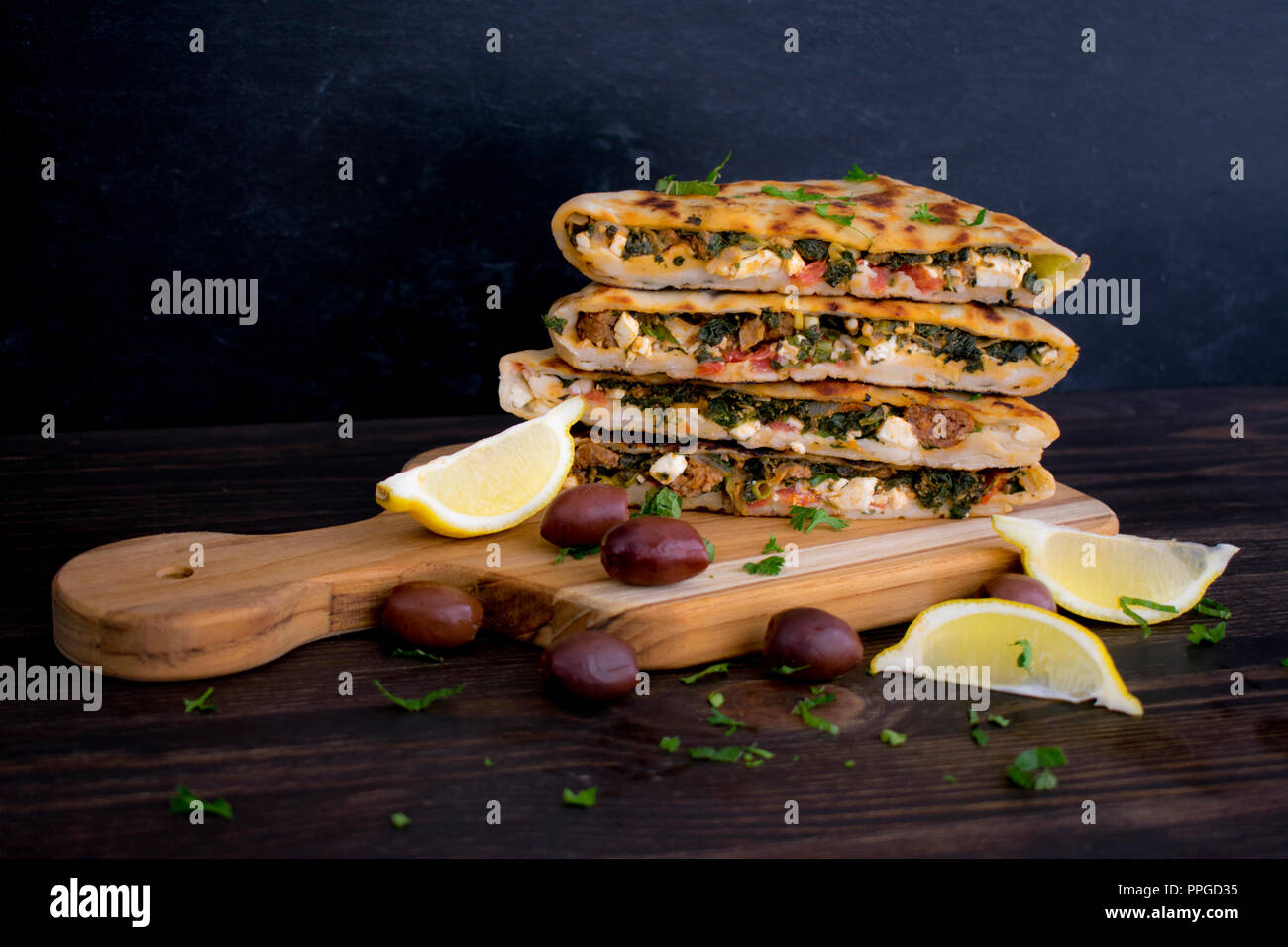 Meat pies hi-res stock photography and images - Alamy