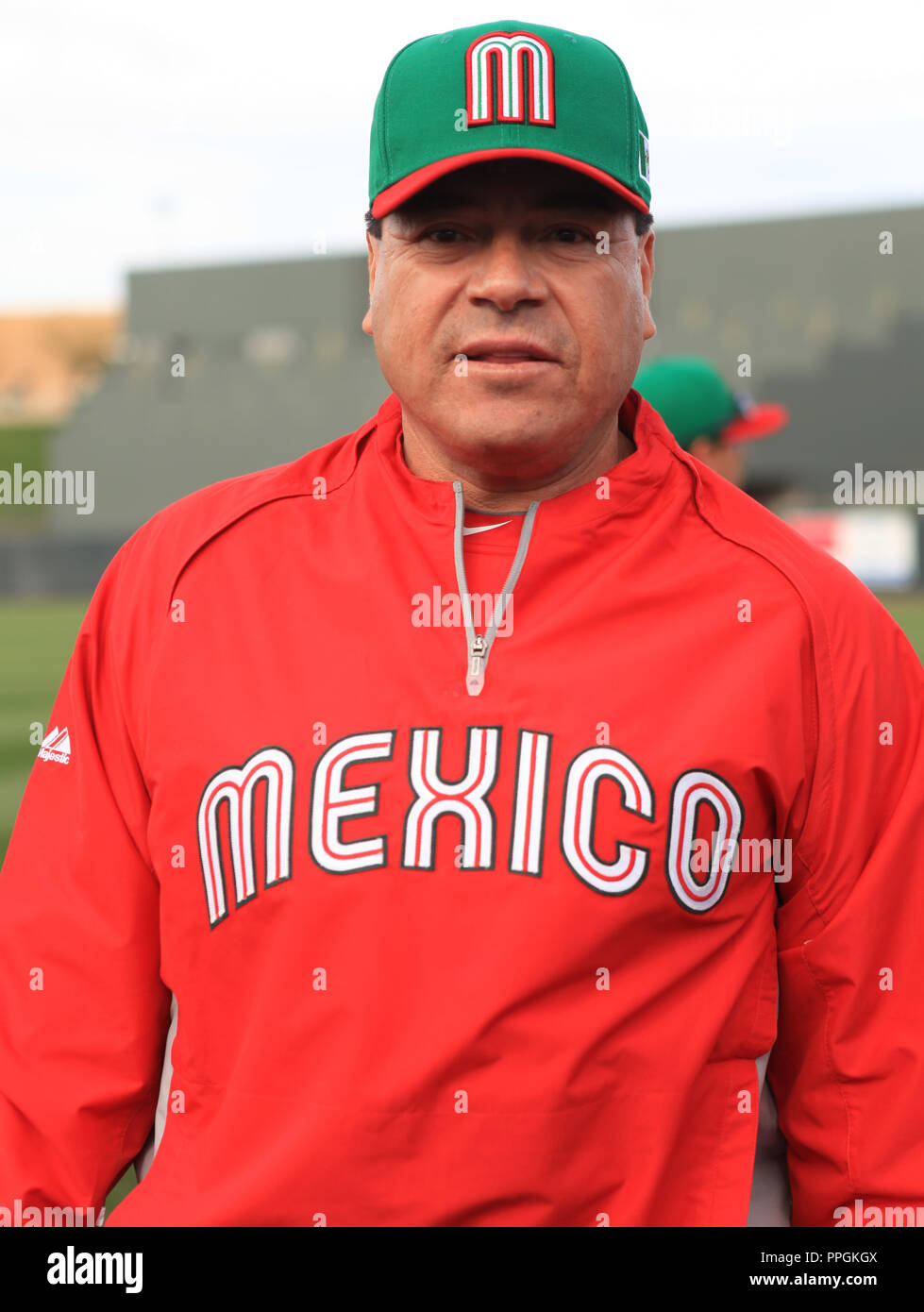Teodoro Higuera **2013 World Baseball Classic in Arizona Stock Photo