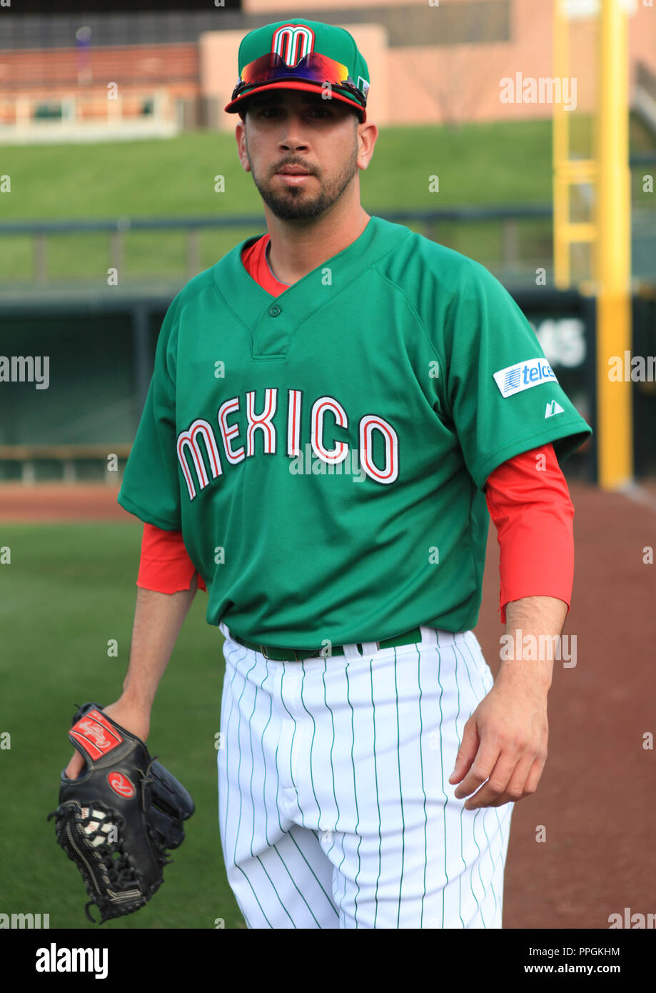Oliver Perez. **2013 World Baseball Classic in Arizona Stock Photo