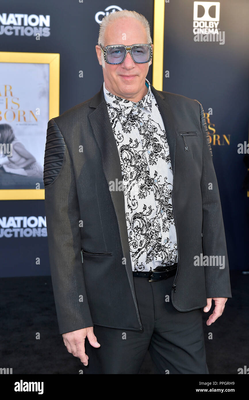 Andrew Dice Clay attending the 'A Star Is Born' premiere at The Shrine