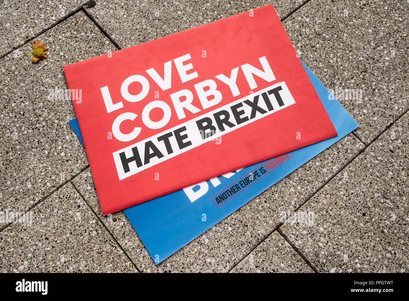 Liverpool, England 25 September 2018, Labour Conference, Arenna Conference Centre Albert Docks. Various alternative campaigns and rallies outside of main conference centre. Credit: Rena Pearl/Alamy Live News Stock Photo