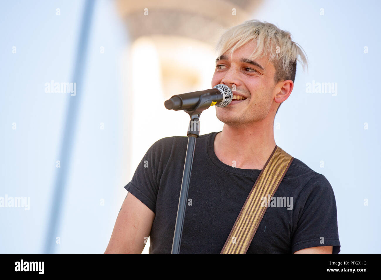 September 22, 2018 Las Vegas, Illinois, U.S JOSH KATZ of Badflower