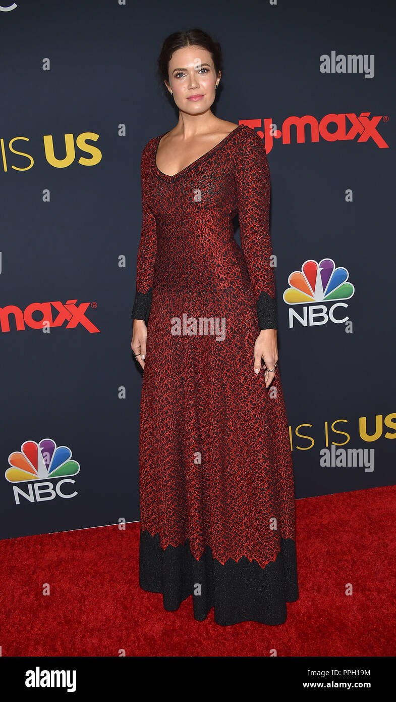 Hollywood, California, USA. 25th Sep, 2018. Mandy Moore arrives for the