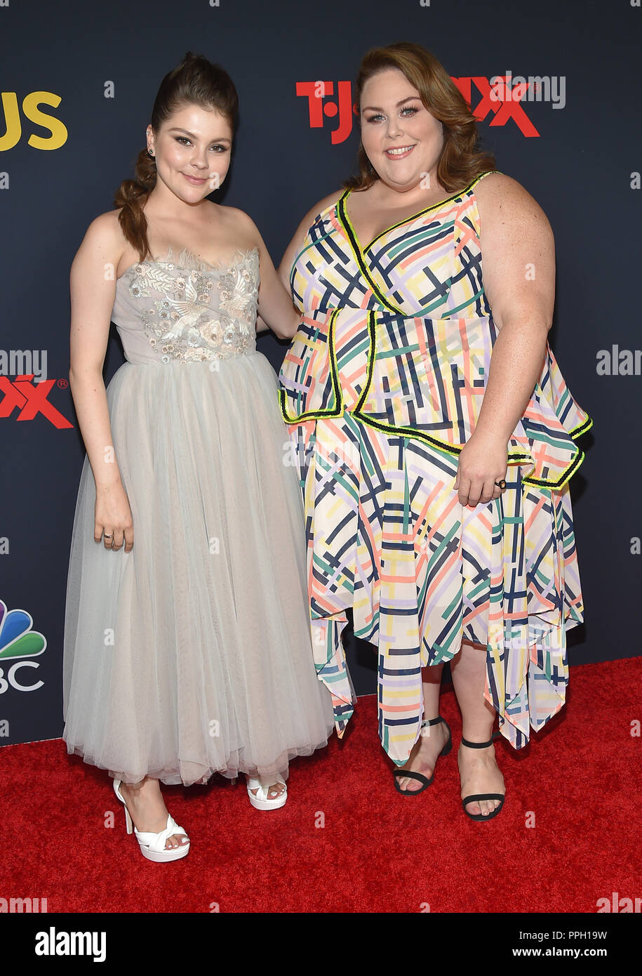 Hollywood, California, USA. 25th Sep, 2018. Hannah Zeile and Chrissy ...