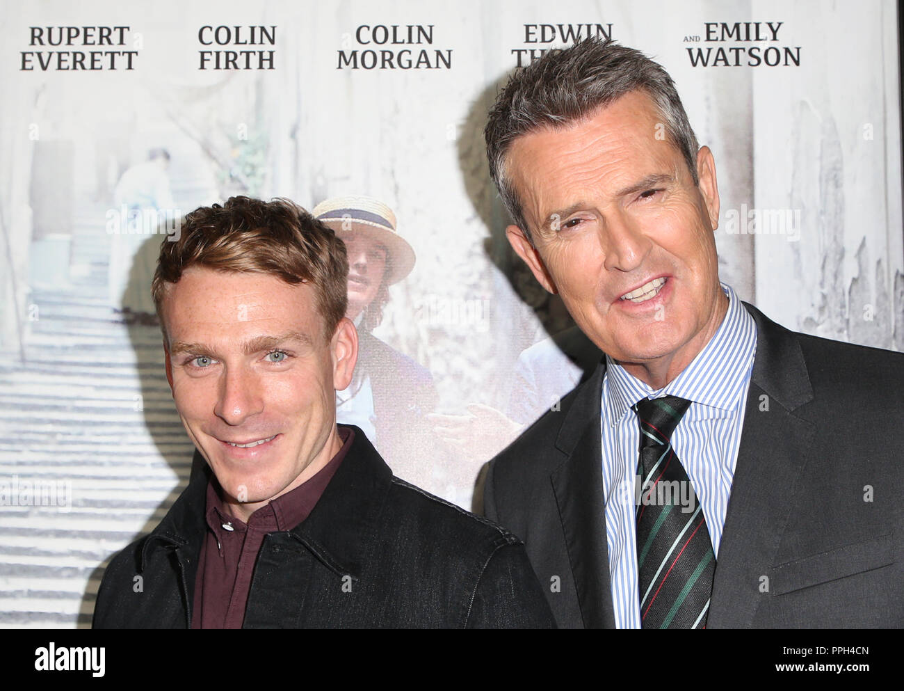 Beverly Hills, California, USA. 25th Sep, 2018. Edwin Thomas, Rupert Everett, at 2018 LA Film Festival - Gala Screening Of 'The Happy Prince' at Wallis Annenberg Center for the Performing Arts in Beverly Hills California on September 25, 2018. Credit: Faye Sadou/Media Punch/Alamy Live News Stock Photo