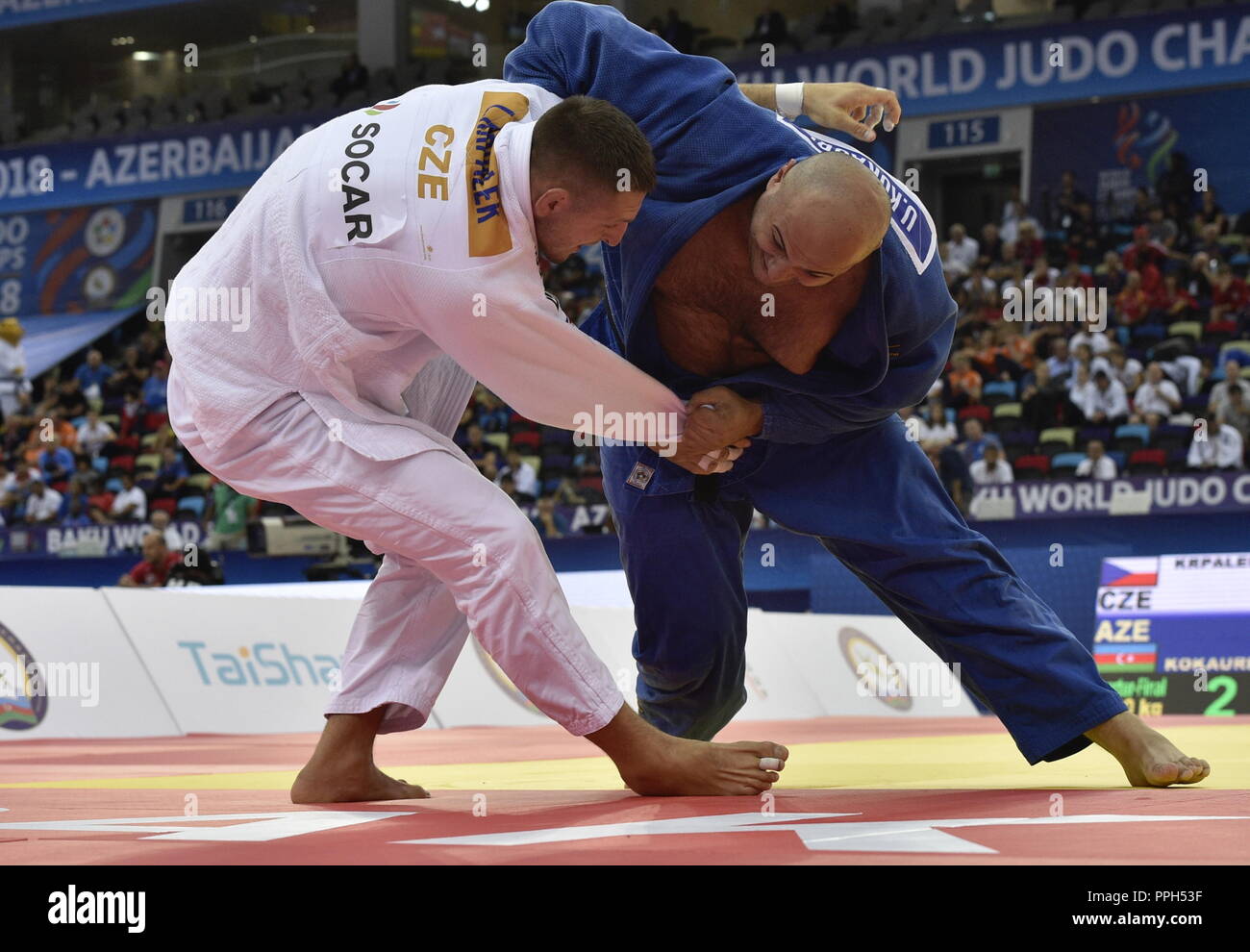 Hyeonji Lee and Inal Tasoev Win Gold at Baku World Judo Championships Hyeonji Lee and Inal Tasoev Win Gold at Baku World Judo Championships