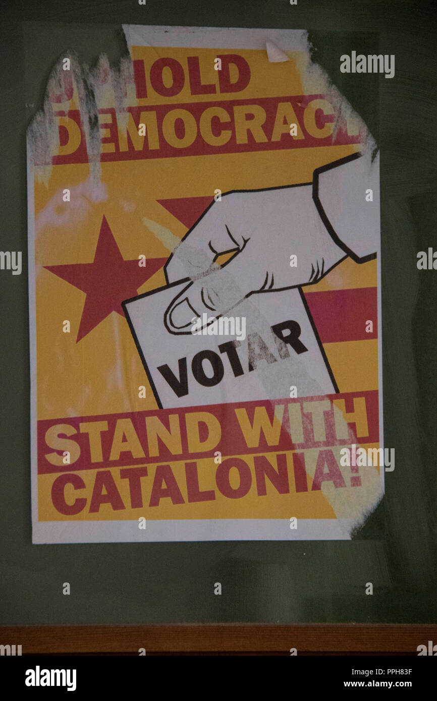 Catalan Independence Stock Photo