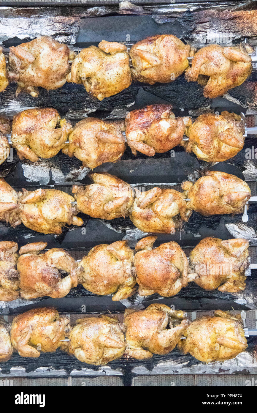Roast Chicken Stock Photo