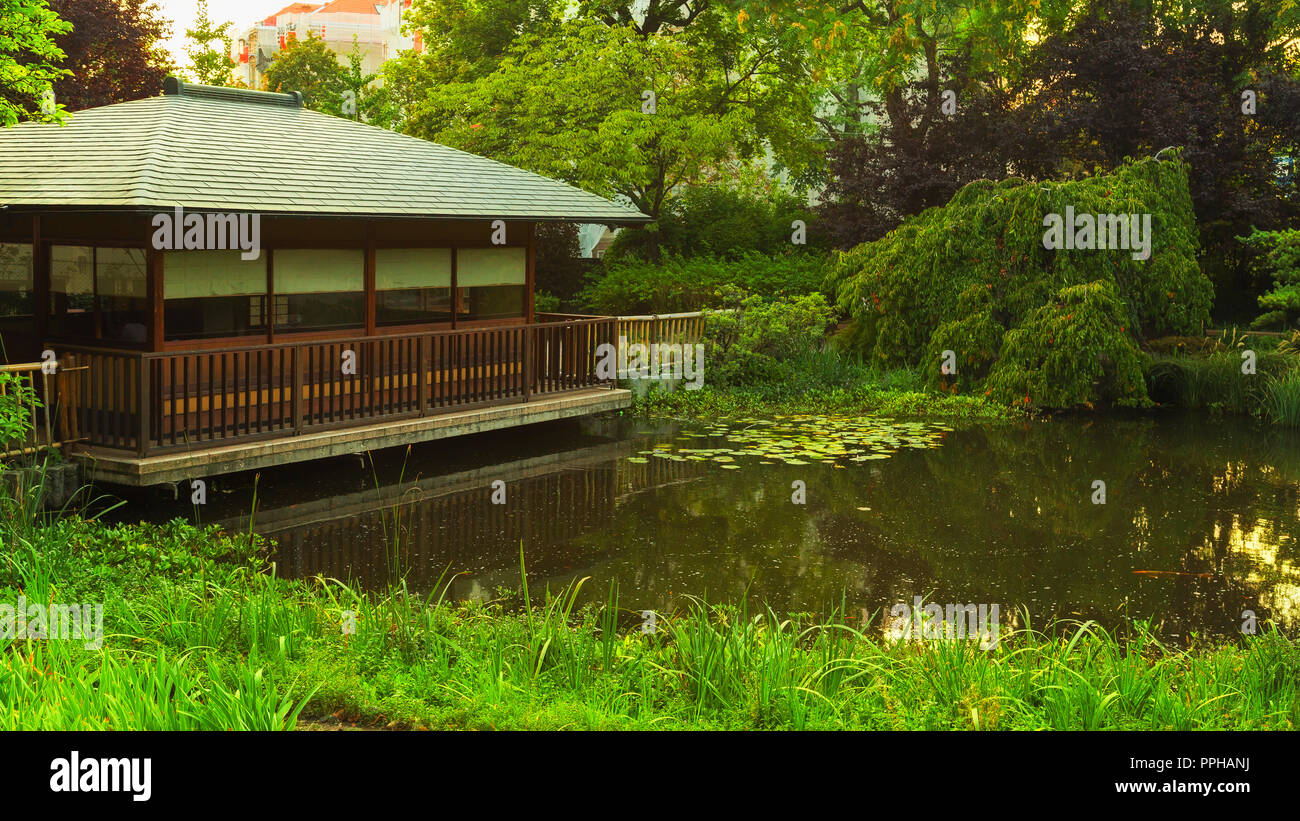 Setagaya-Park, Vienna, Austria Stock Photo