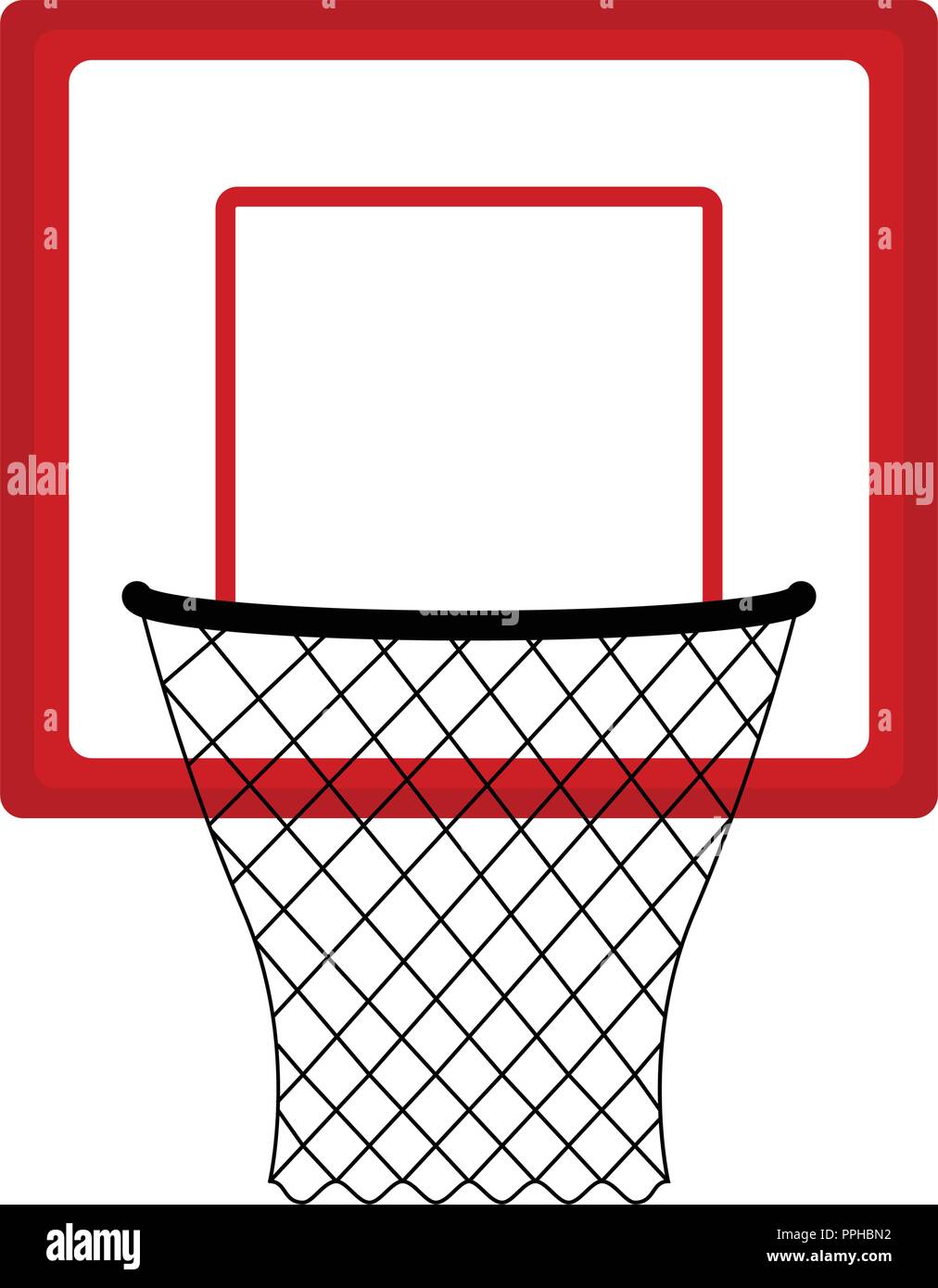 Isolated basketball net icon Stock Vector Image & Art Alamy