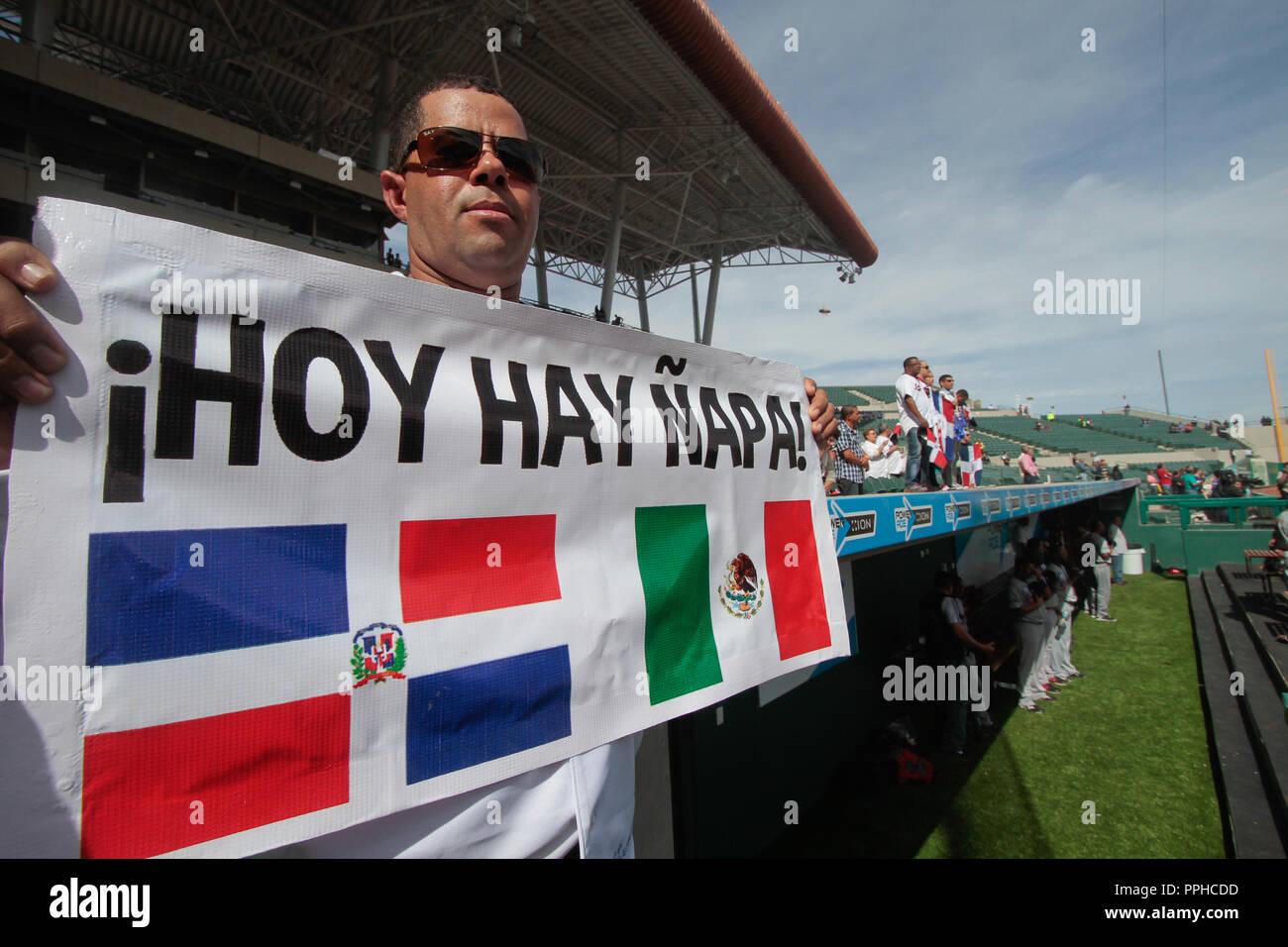 fans de Republica Dominicana durante la Serie del Caribe 2013 de