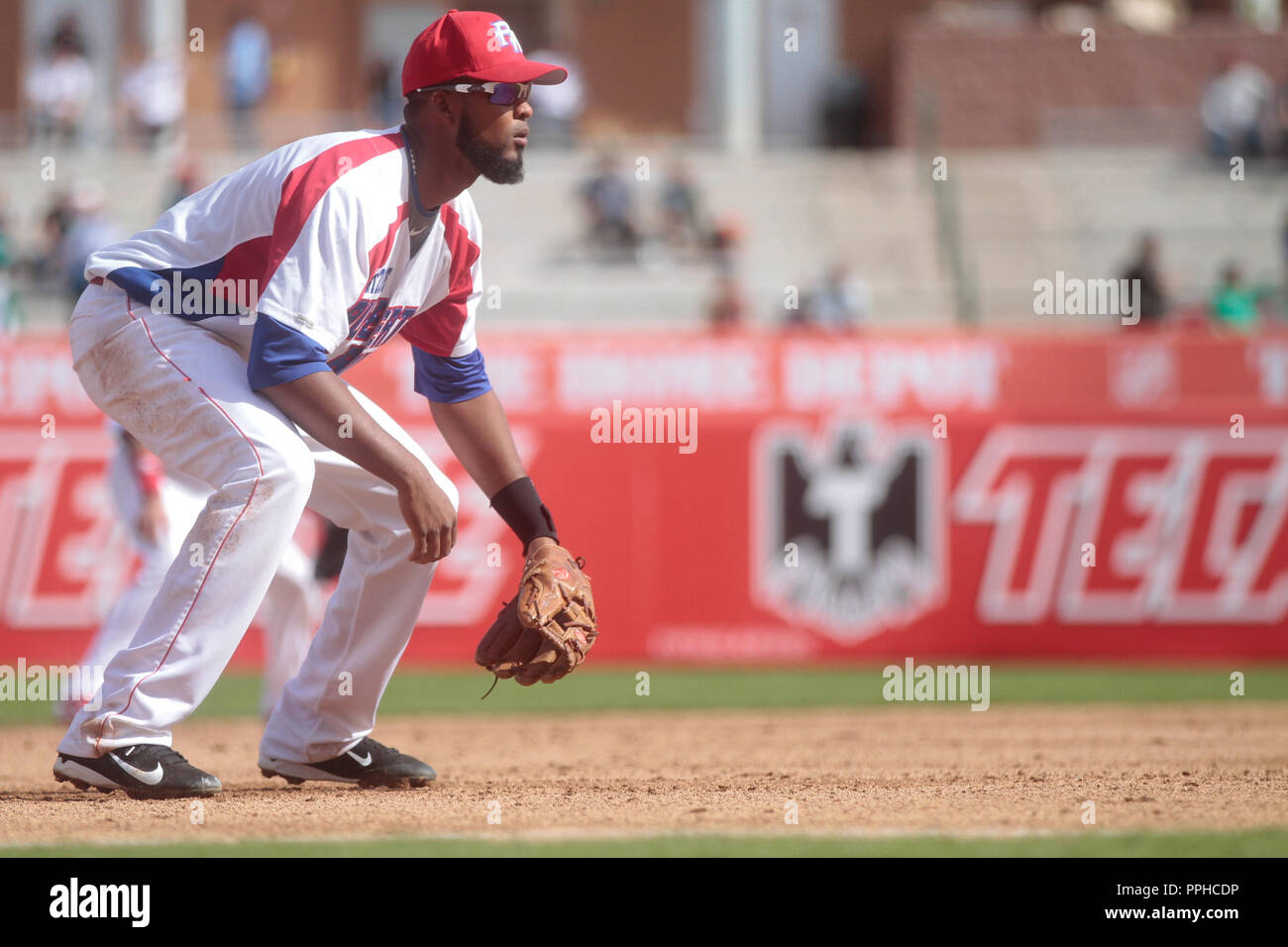 Andy Gonzalez (PuertoRico) durante la Serie del Caribe 2013 de Beisbol