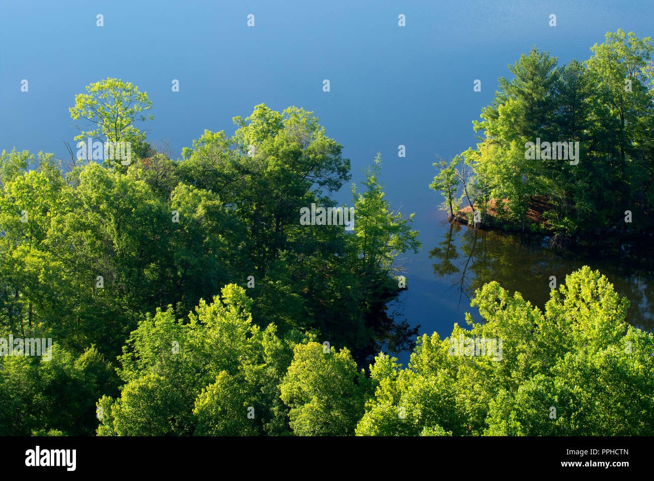 Hart Pond view, Ragged Mountain Preserve, Connecticut Stock Photo Alamy