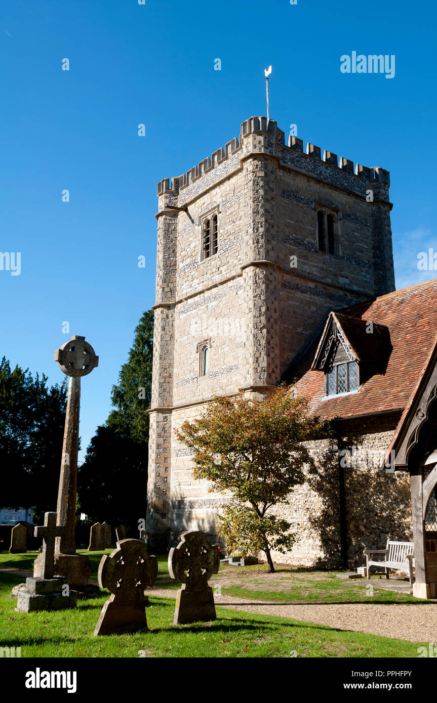 St. Laurence`s Church, Warborough, Oxfordshire, England, UK Stock Photo ...