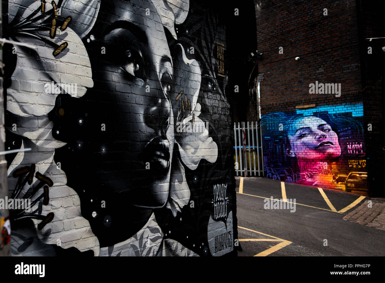 Birmingham Graffiti Stock Photo