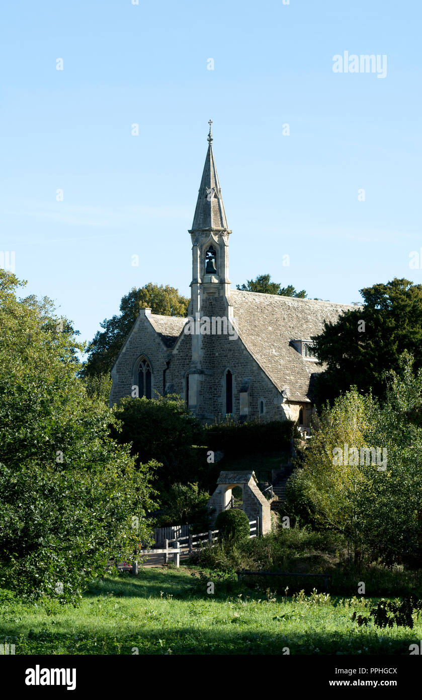 St. Michael and All Angels Church, Clifton Hampden, Oxfordshire, England, UK Stock Photo