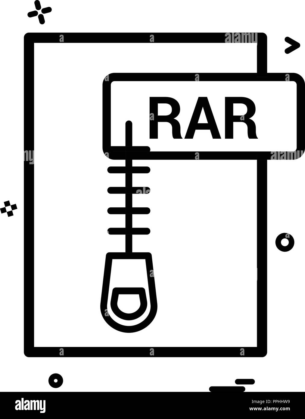 Rar file type Black and White Stock Photos & Images - Alamy
