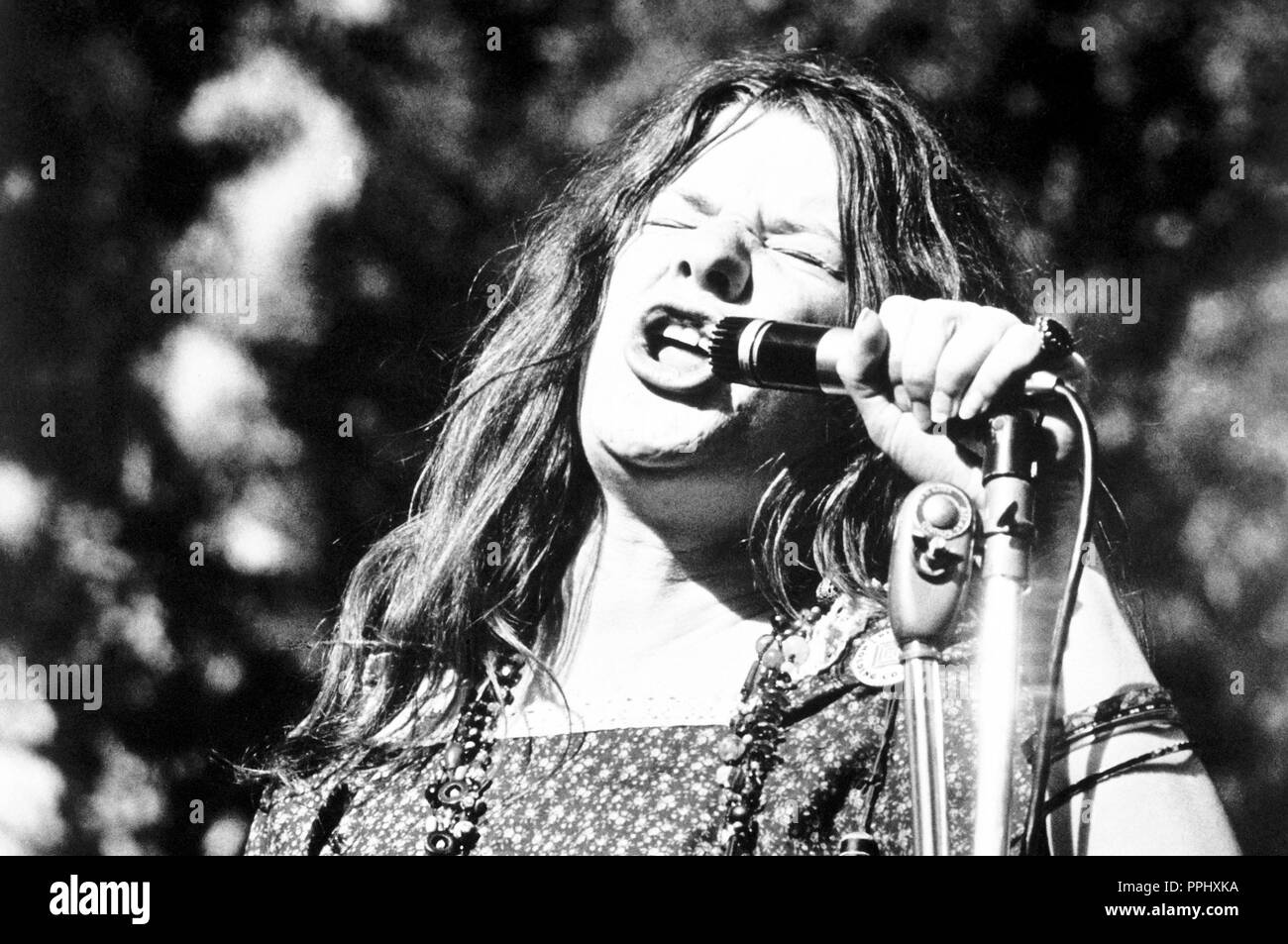 La cantante Janis Joplin Stock Photo Alamy