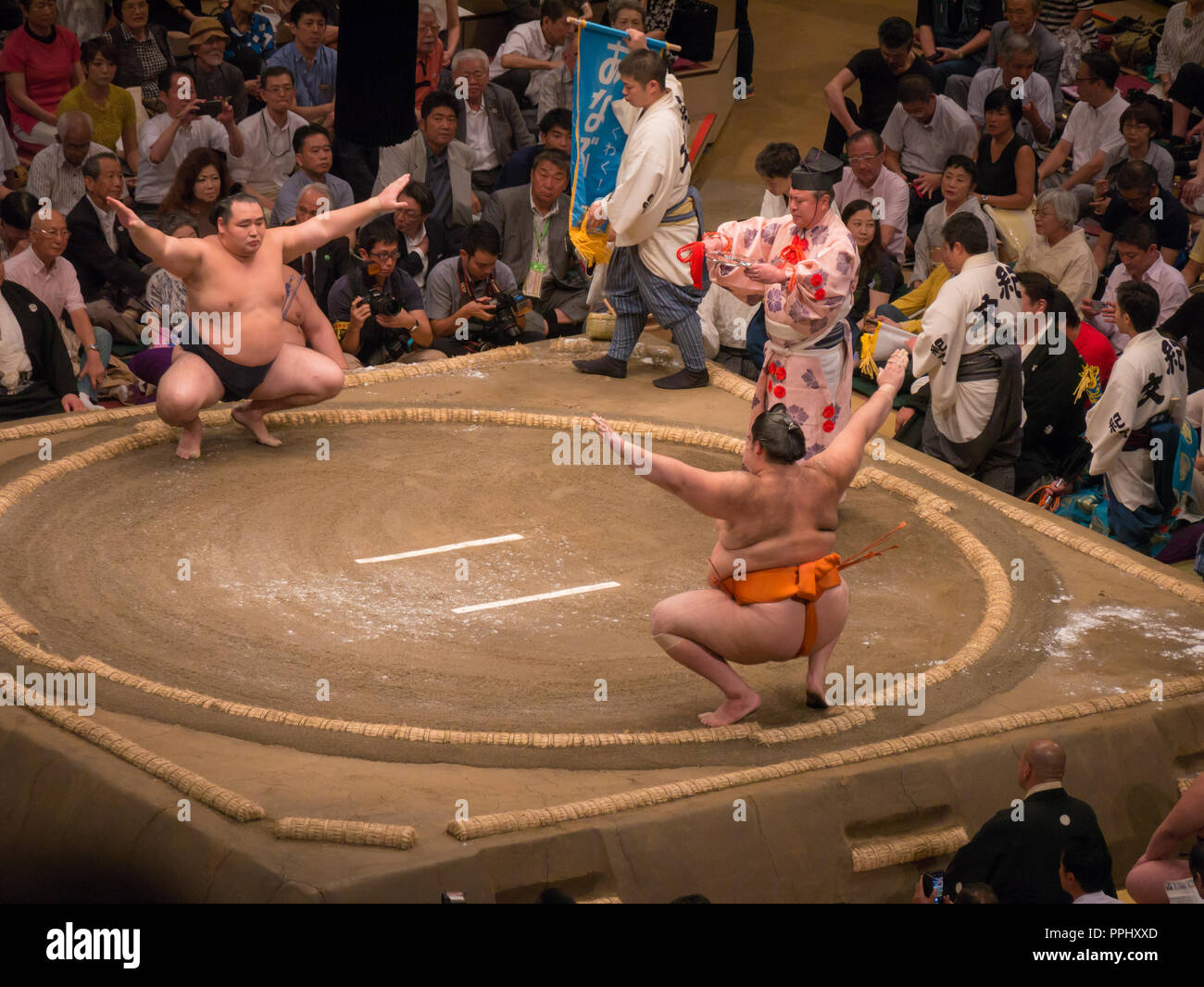 Mongolia sumo wrestler hi-res stock photography and images - Alamy
