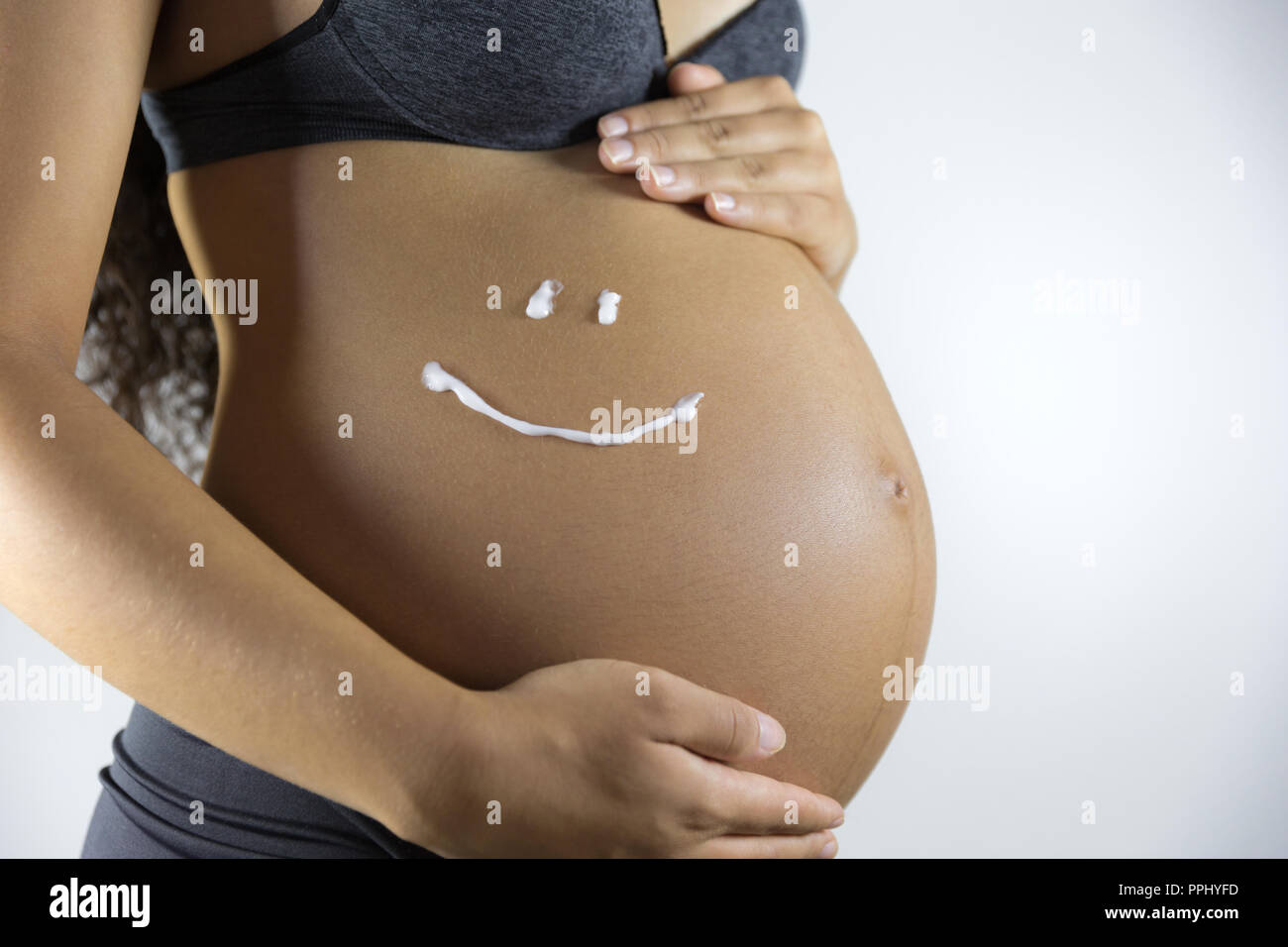 Pregnancy woman skin hires stock photography and images Alamy