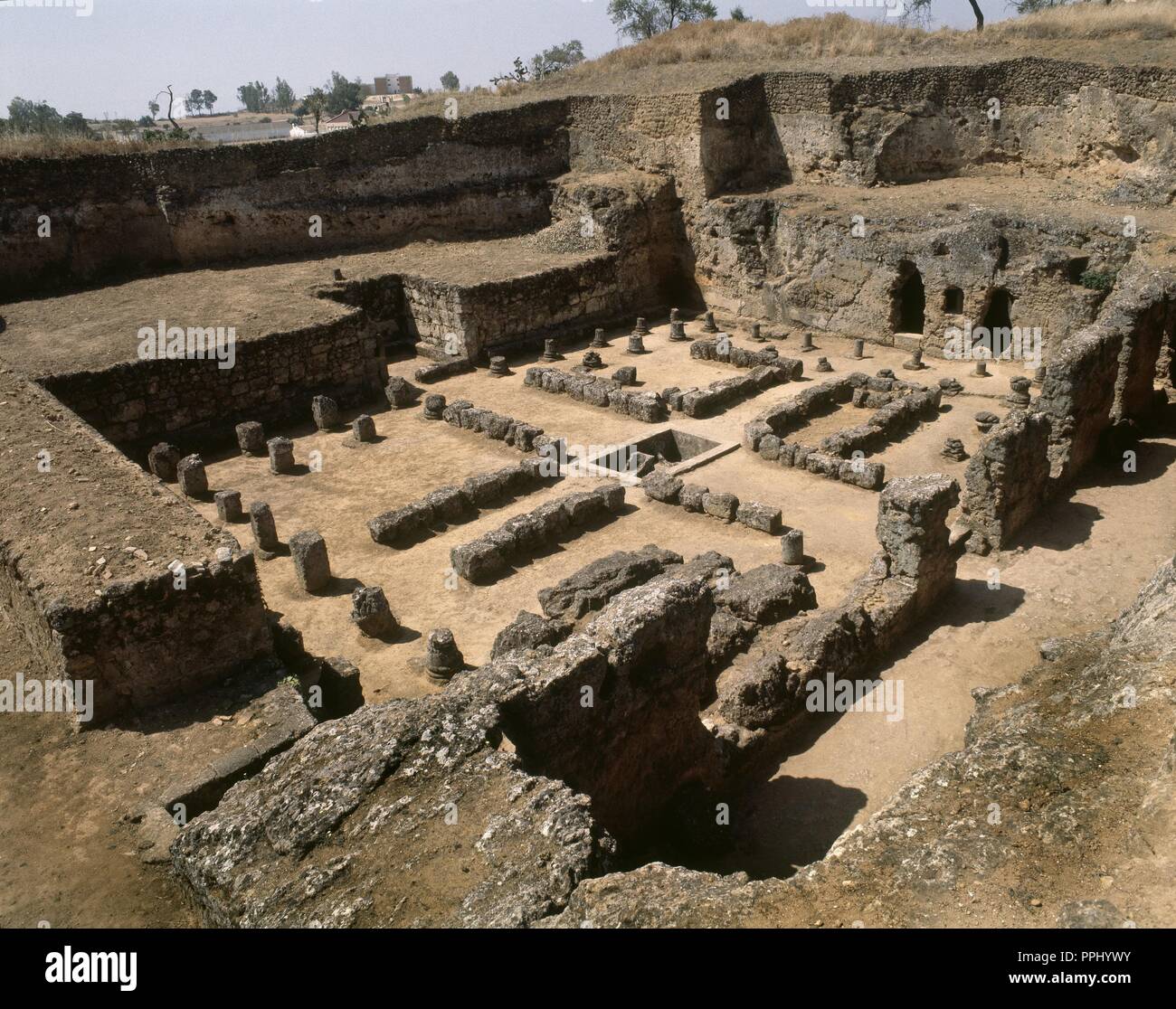TUMBA DE SERVILIA SIGLO I AC. Location NECROPOLIS ROMANA. CARMONA Stock Photo Alamy