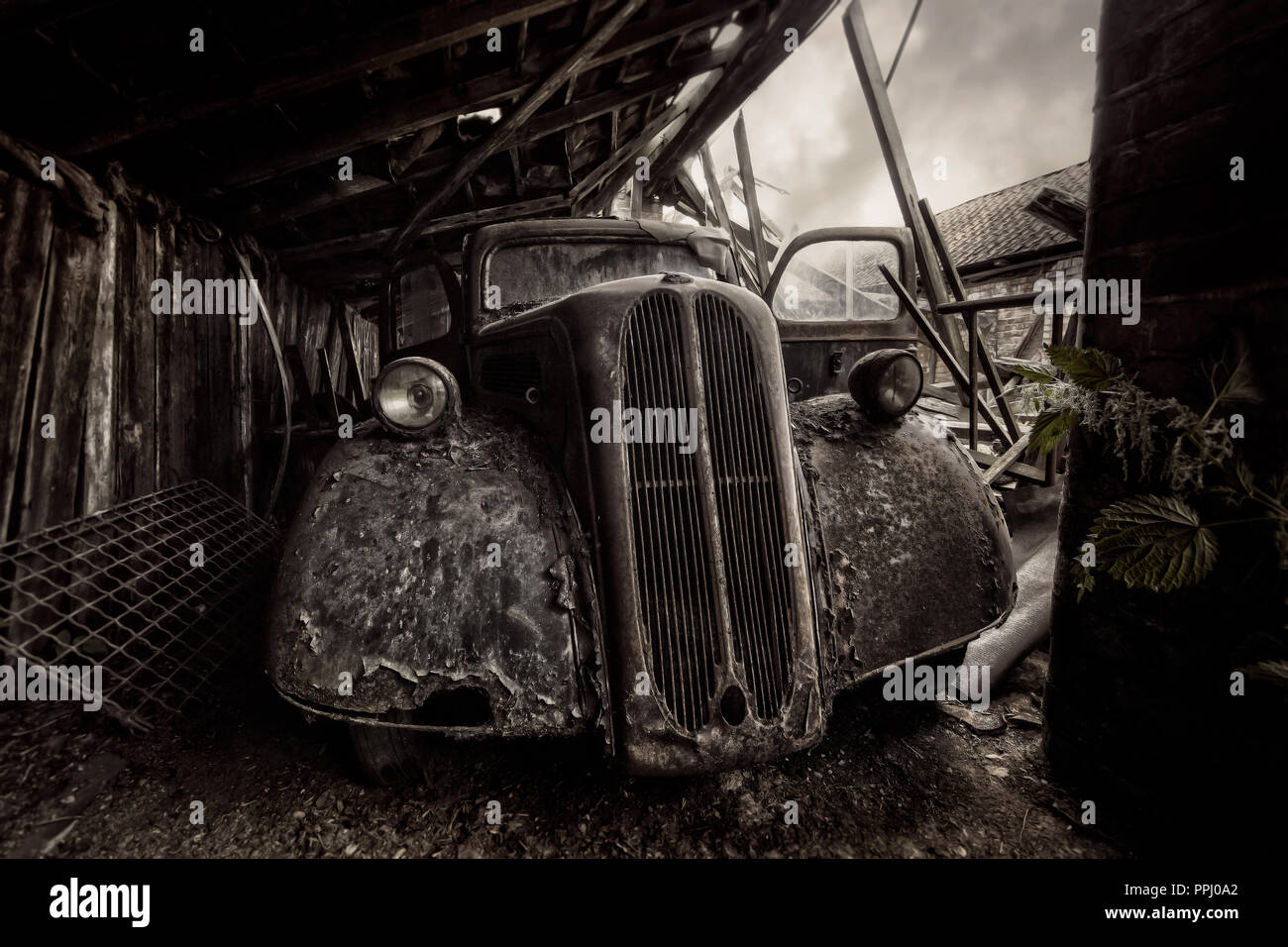 Classic Car Junk High Resolution Stock Photography and Images - Alamy