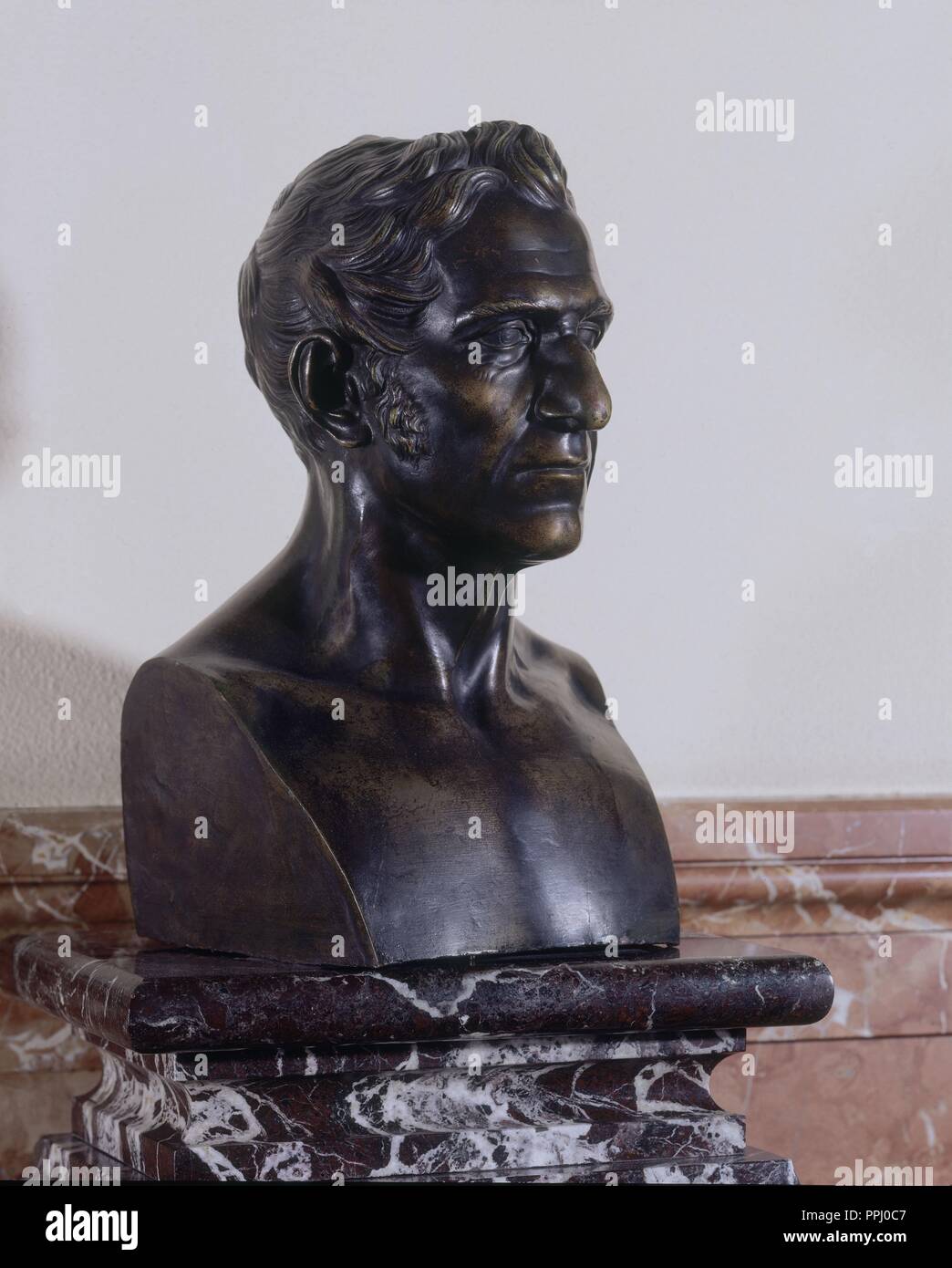 Busto de escultura de bronce hi-res stock photography and images - Alamy
