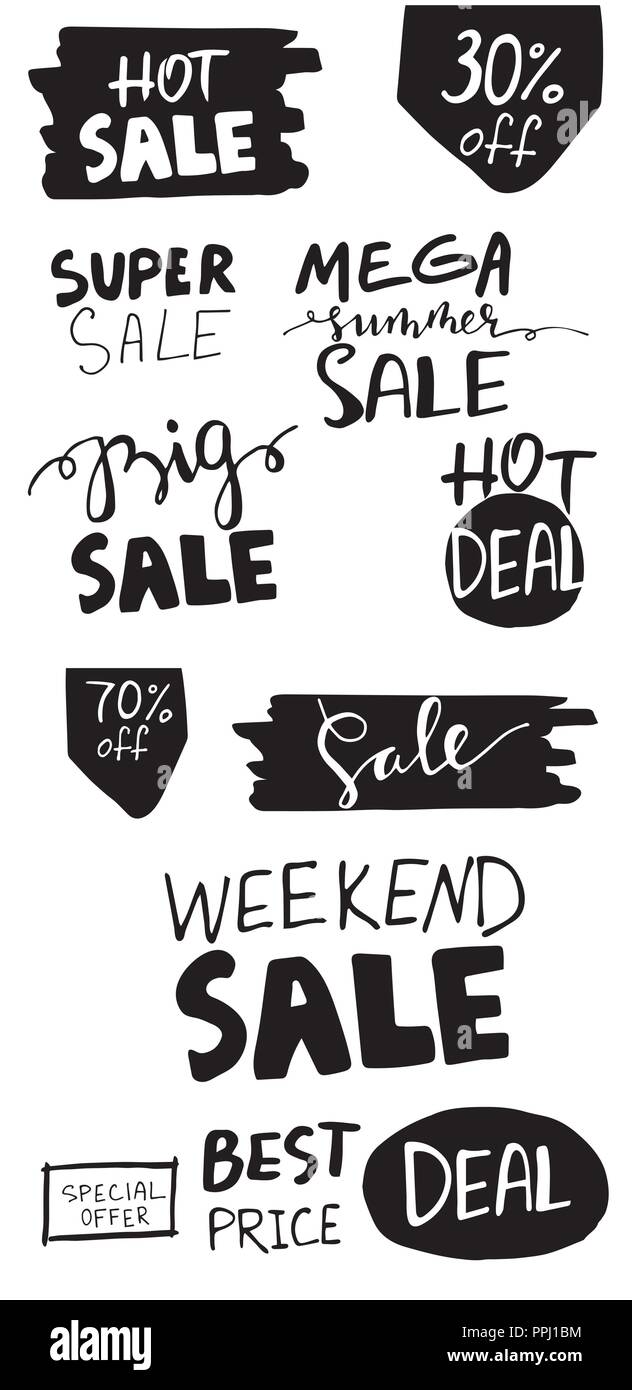 Sale Hand drawn word tag Stock Vector Image Art Alamy Sale Hand drawn word tag Stock Vector Image Art Alamy