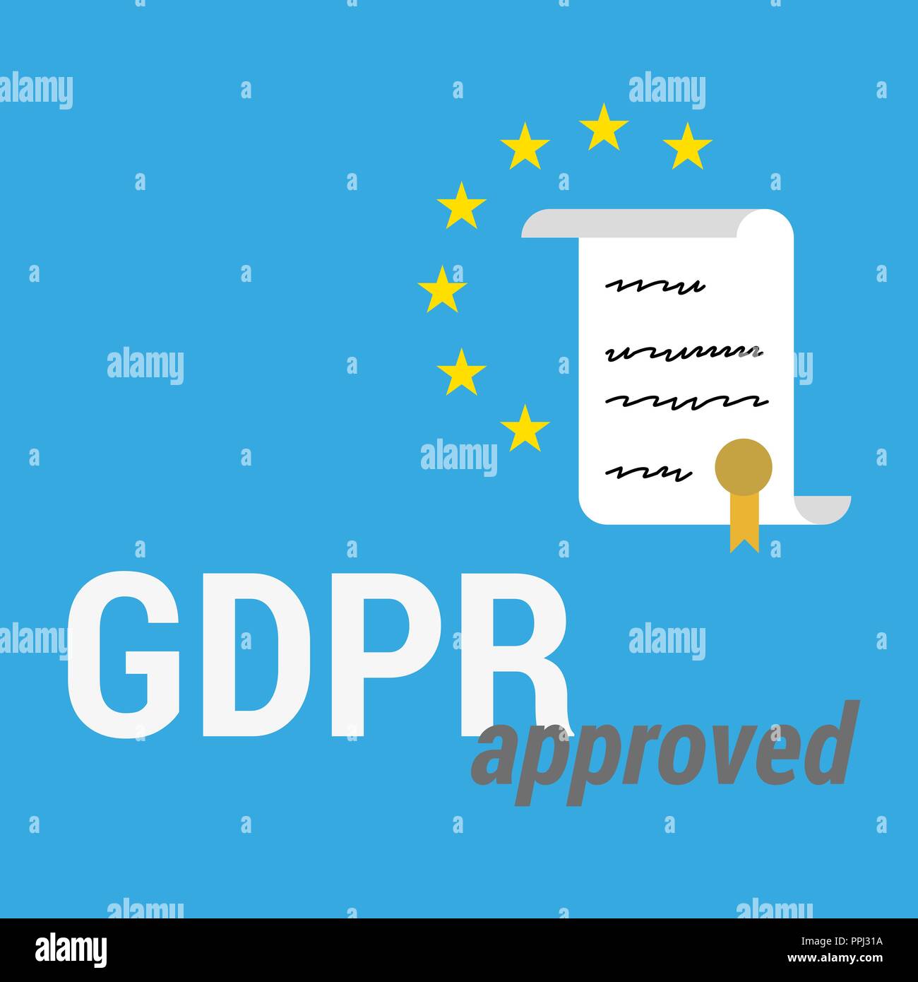 GDPR compliance Stock Vector Image & Art Alamy