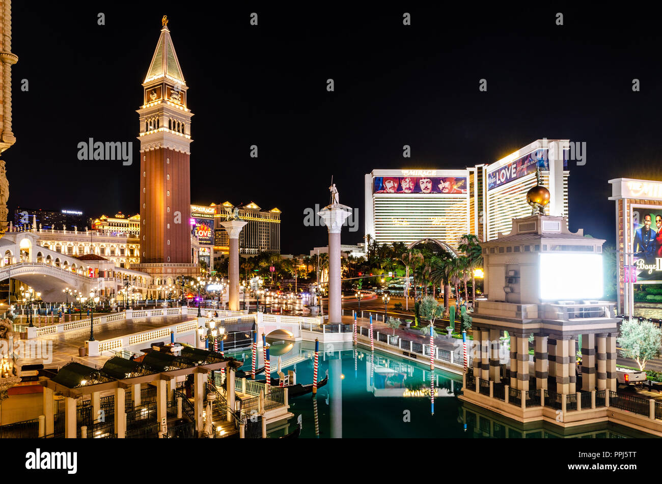 The venetian the mirage hi-res stock photography and images - Alamy