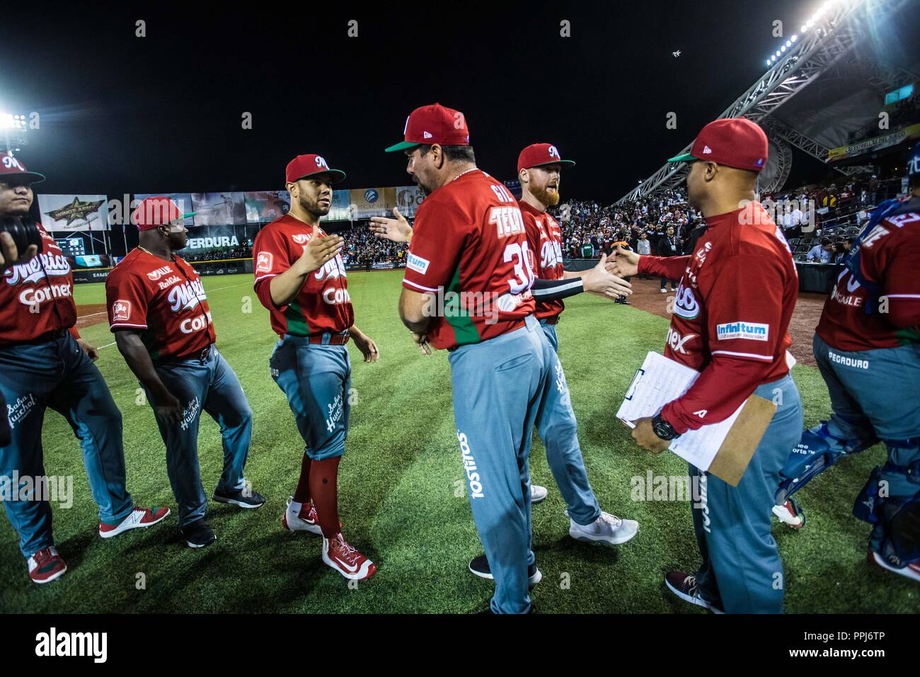 Baseball game of the Caribbean Series, with the match between the