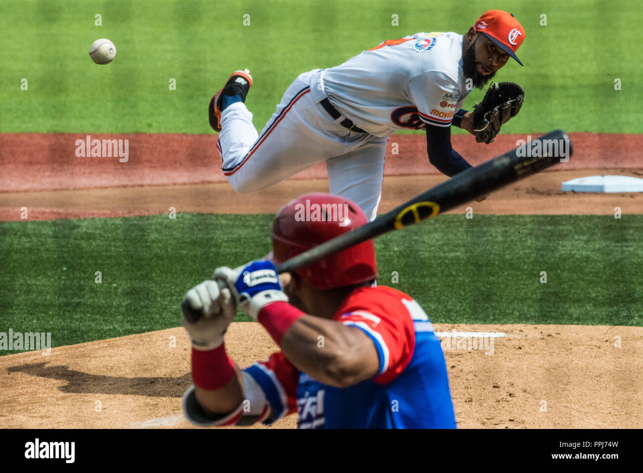 Daryl Thompson, pitcher inicial Caribes de Anzoátegui de Venezuela ...