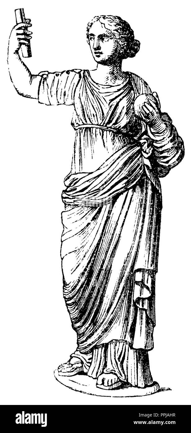 Urania, anonym 1867 Stock Photo Alamy