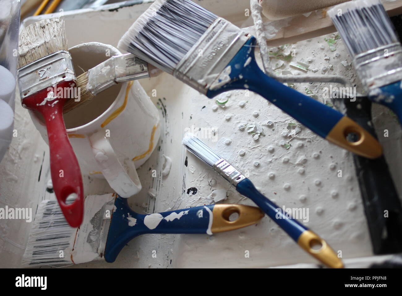 Painting and decorating Stock Photo Alamy