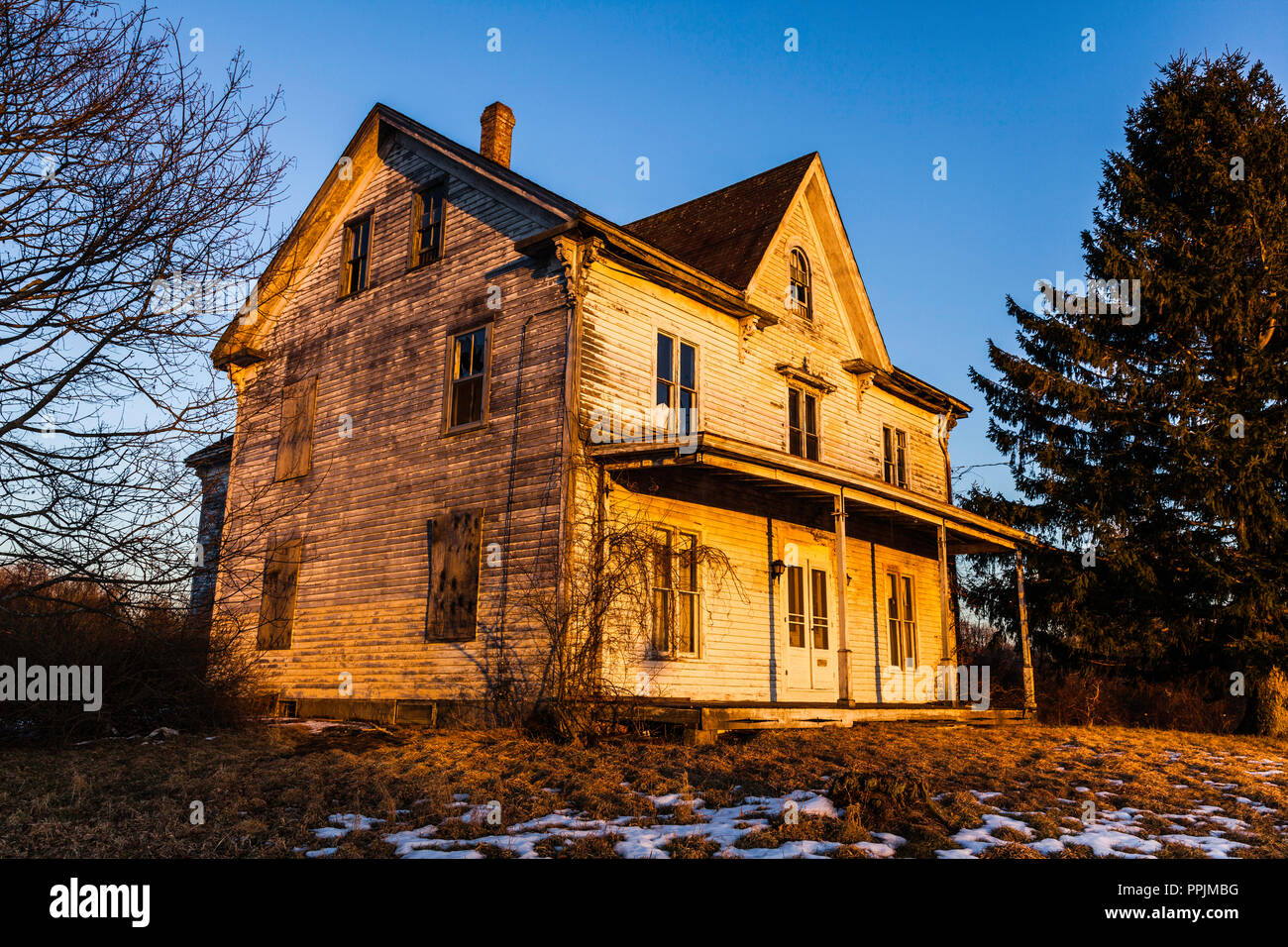 Old House Mystic, Connecticut, USA Stock Photo Alamy