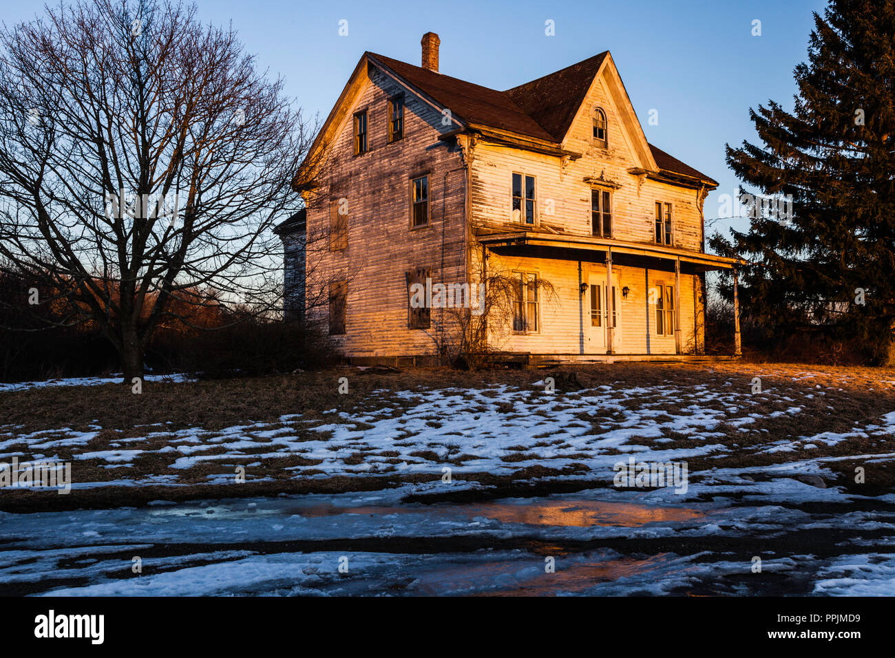 Old House Mystic, Connecticut, USA Stock Photo Alamy