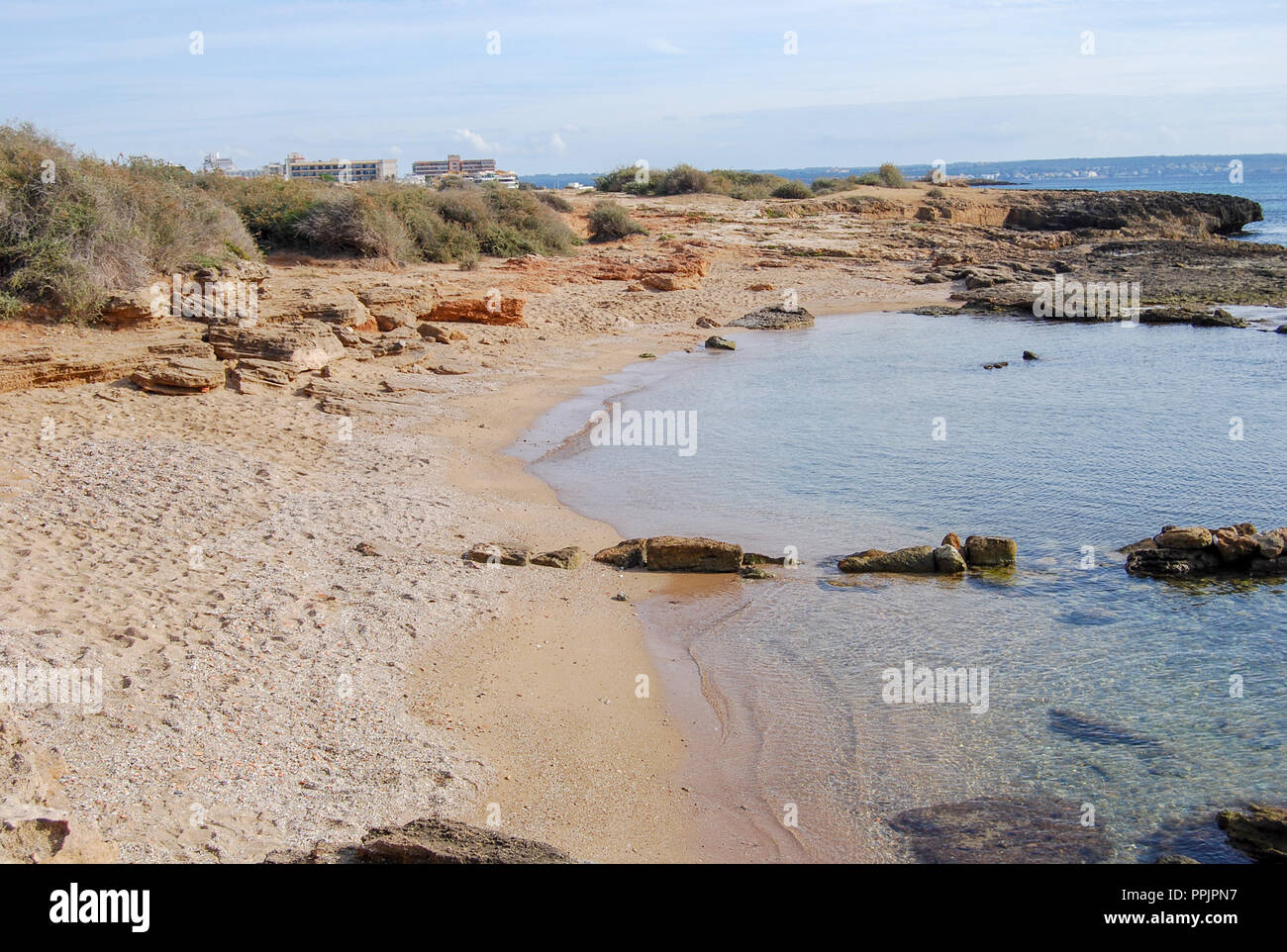 bay on Mallorca Stock Photo