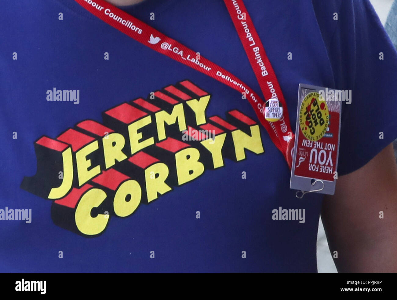 Delegates at the Labour Party's annual conference at the Arena and ...