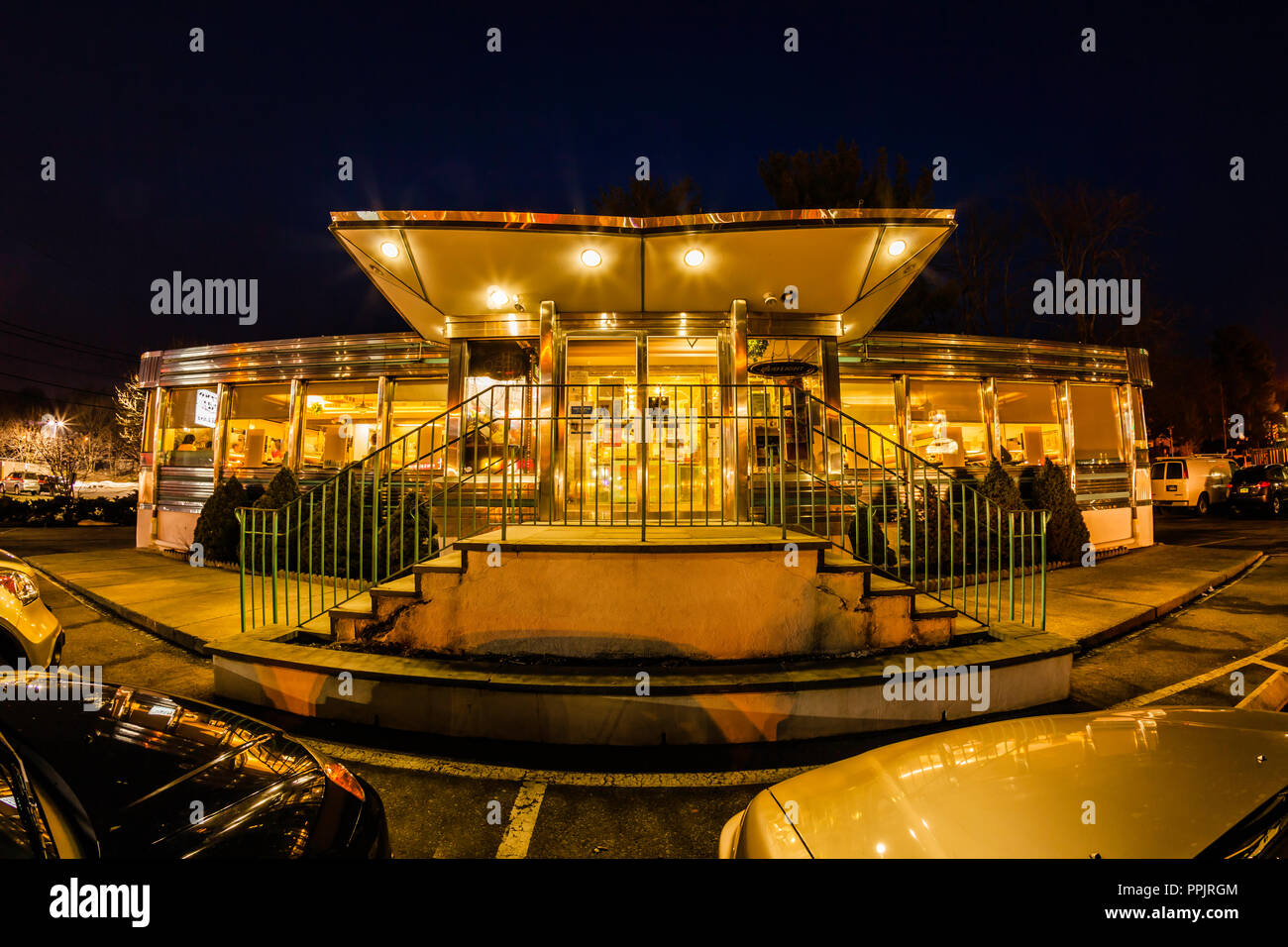 Parkway Diner Stamford, Connecticut, USA Stock Photo Alamy