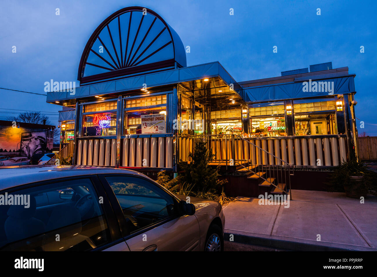 Post Road Diner Norwalk, Connecticut, USA Stock Photo Alamy