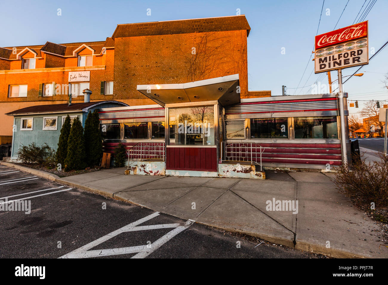 Milford diner hires stock photography and images Alamy