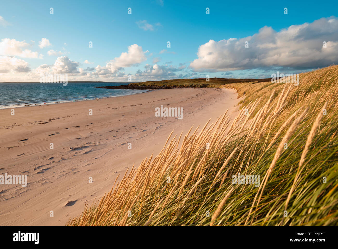 Sands of Doomy, Isle of Eday, Orkney Stock Photo