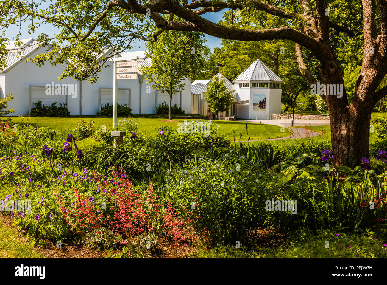 The Florence Griswold Museum   Old Lyme, Connecticut, USA Stock Photo