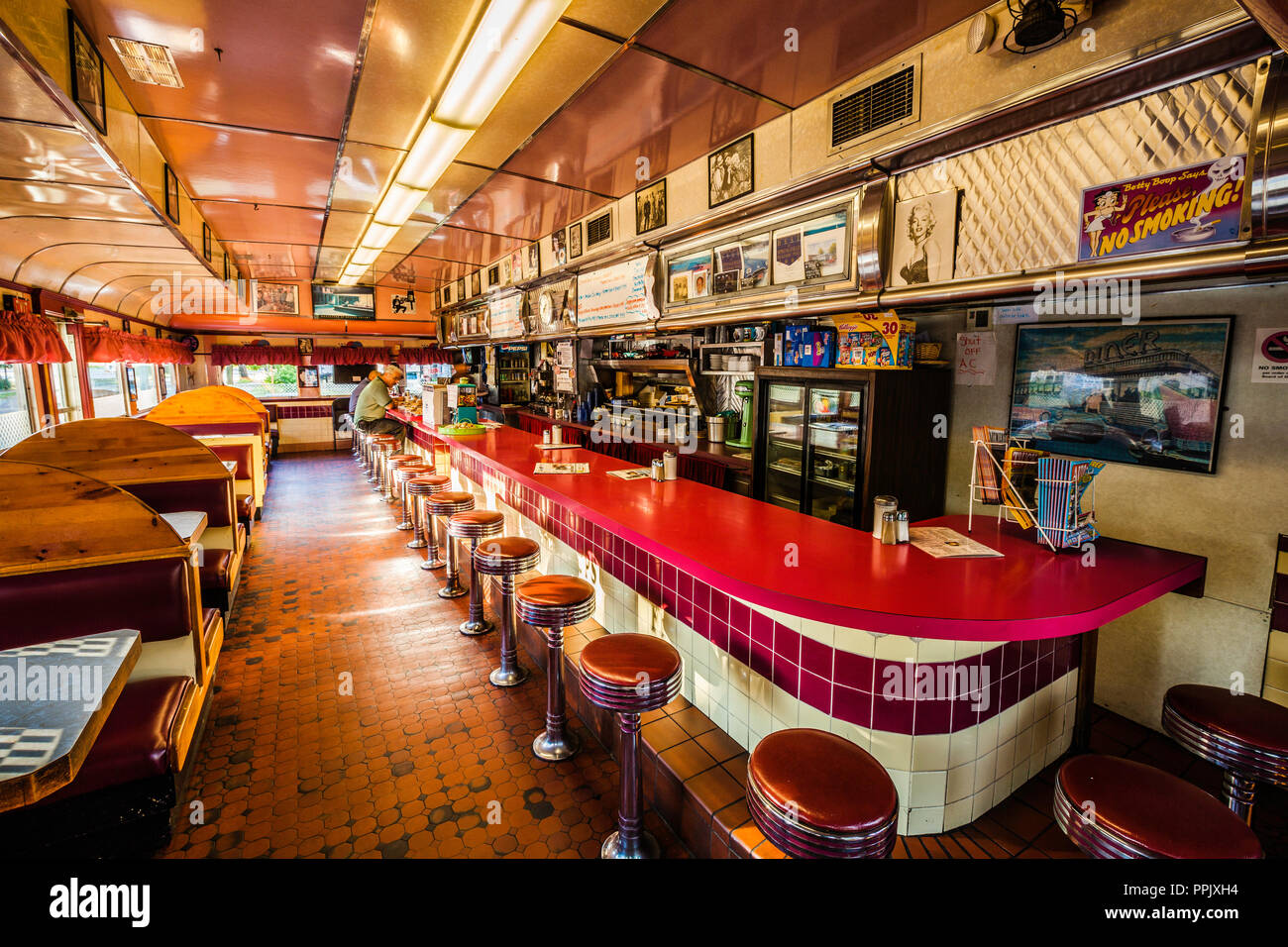 Charlie's Diner West Springfield, Massachusetts, USA Stock Photo Alamy